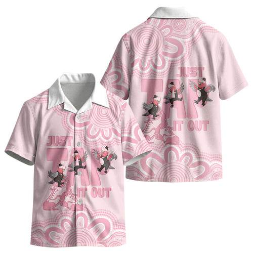 Tap Dance Australia Kid Hawaiian Shirt Pink Galah Just Tap It Out