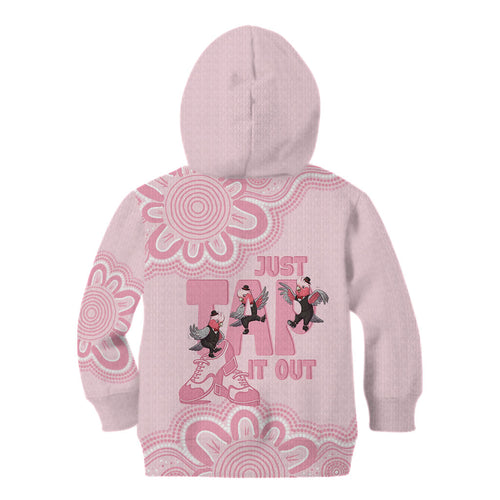 Tap Dance Australia Kid Hoodie Pink Galah Just Tap It Out