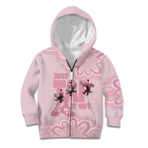 Tap Dance Australia Kid Hoodie Pink Galah Just Tap It Out
