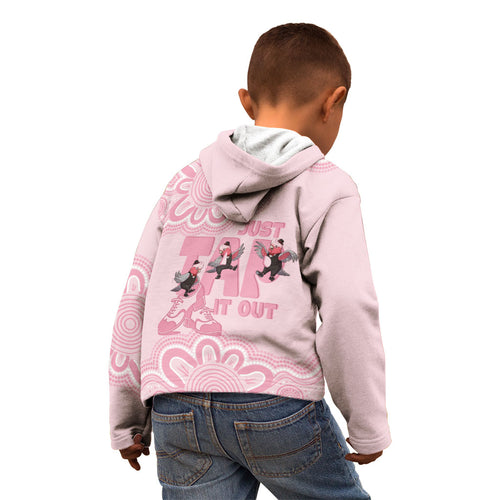 Tap Dance Australia Kid Hoodie Pink Galah Just Tap It Out