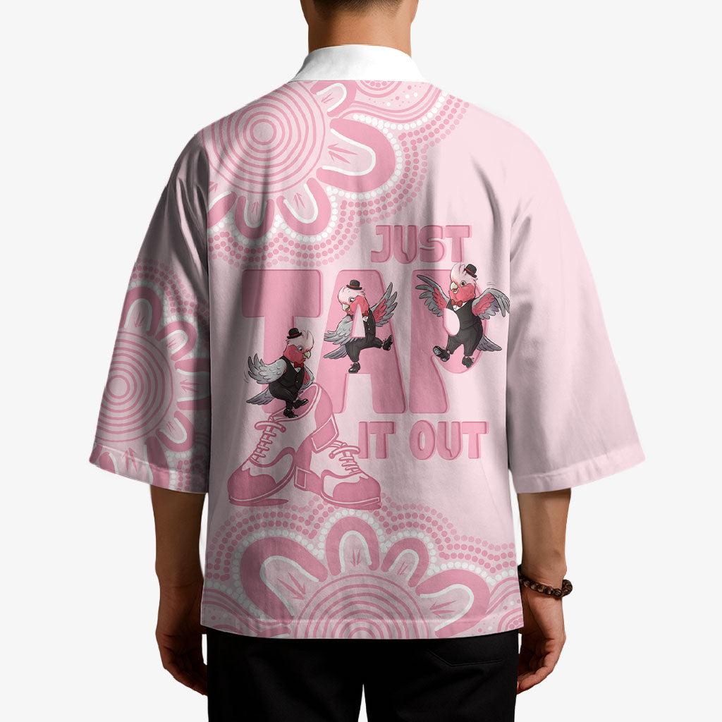 Tap Dance Australia Kimono Pink Galah Just Tap It Out