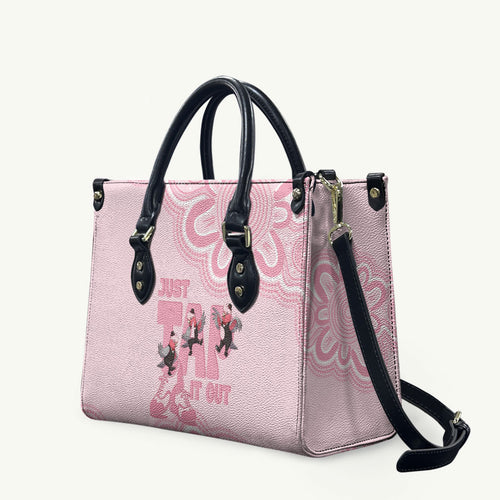 Tap Dance Australia Leather Bag Pink Galah Just Tap It Out