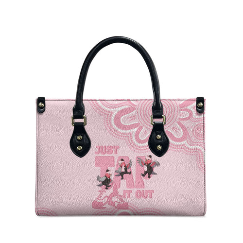 Tap Dance Australia Leather Bag Pink Galah Just Tap It Out