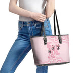 Tap Dance Australia Leather Tote Bag Pink Galah Just Tap It Out