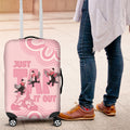 Tap Dance Australia Luggage Cover Pink Galah Just Tap It Out