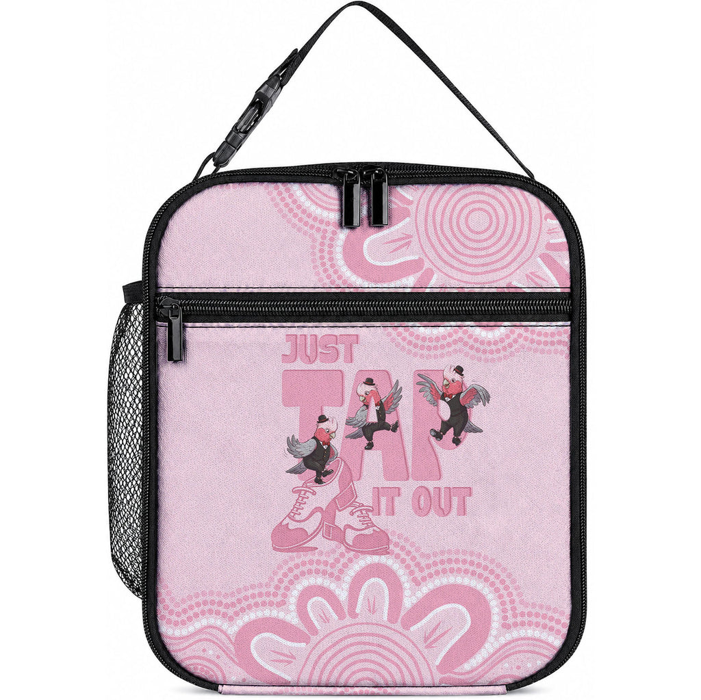 Tap Dance Australia Lunch Bag Pink Galah Just Tap It Out