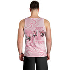 Tap Dance Australia Men Tank Top Pink Galah Just Tap It Out