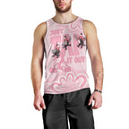 Tap Dance Australia Men Tank Top Pink Galah Just Tap It Out