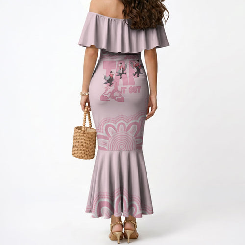 Tap Dance Australia Mermaid Dress Pink Galah Just Tap It Out