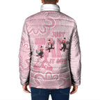 Tap Dance Australia Padded Jacket Pink Galah Just Tap It Out