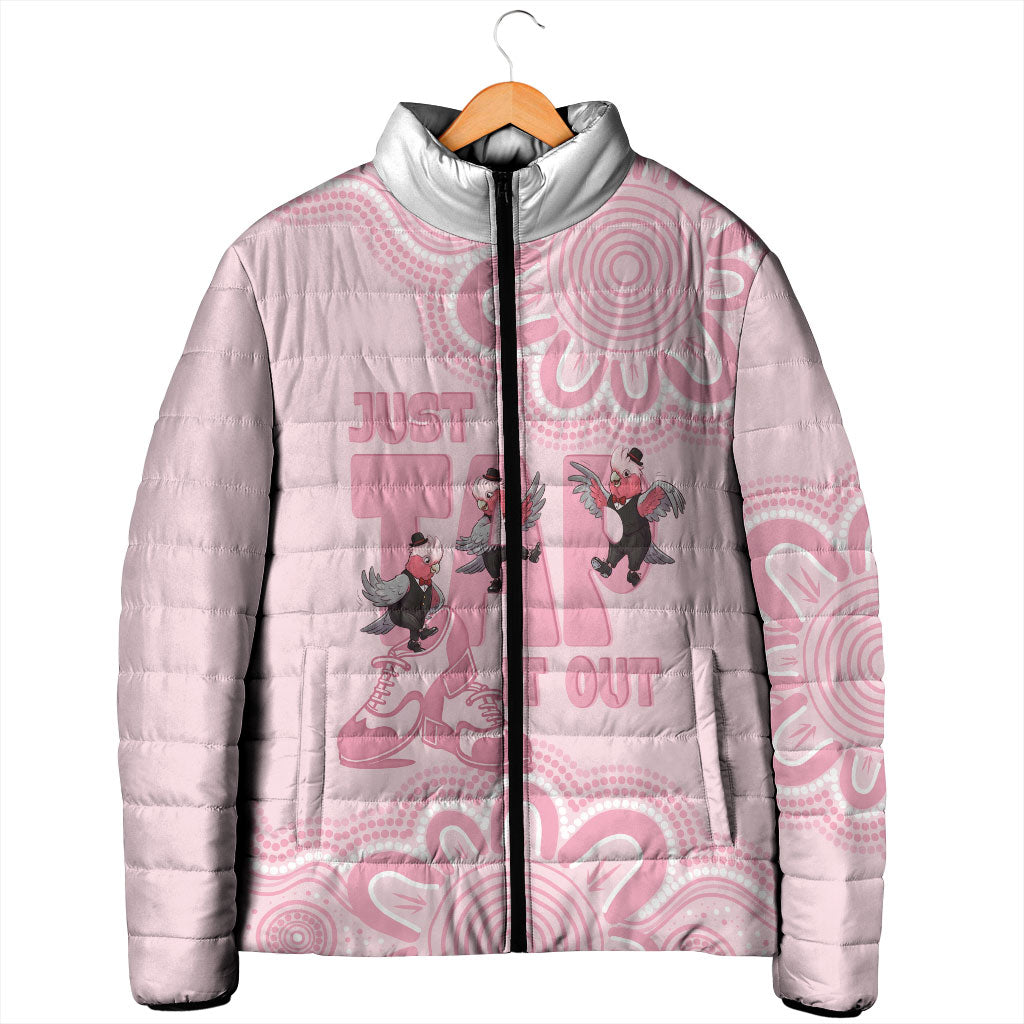 Tap Dance Australia Padded Jacket Pink Galah Just Tap It Out