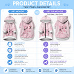 Tap Dance Australia Pet Hoodie Pink Galah Just Tap It Out