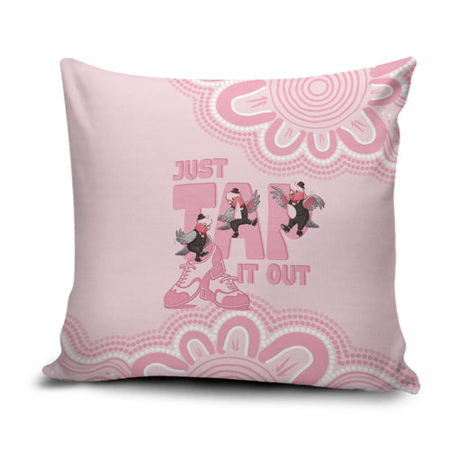 Tap Dance Australia Pillow Cover Pink Galah Just Tap It Out