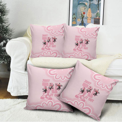 Tap Dance Australia Pillow Cover Pink Galah Just Tap It Out