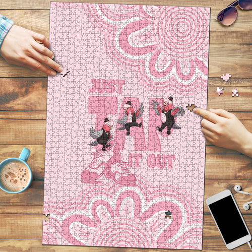 Tap Dance Australia Puzzle Pink Galah Just Tap It Out