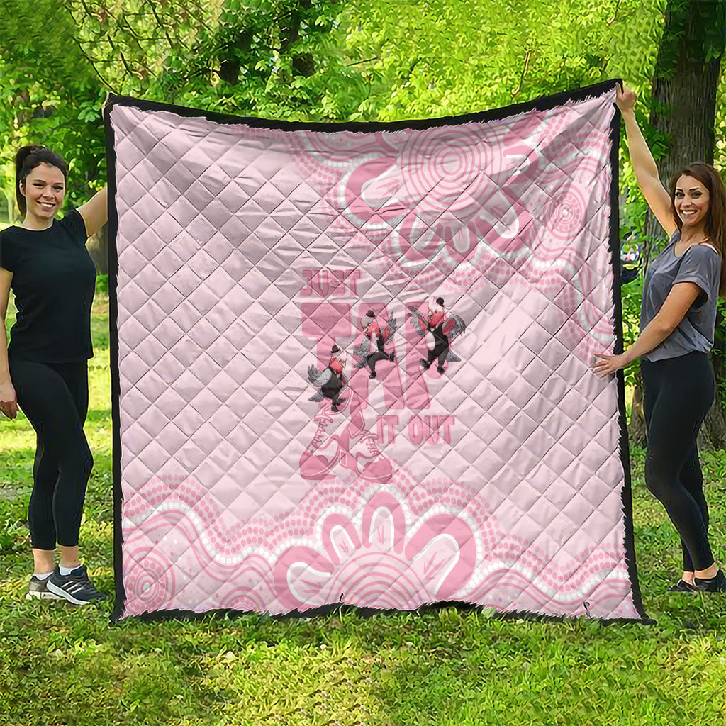 Tap Dance Australia Quilt Pink Galah Just Tap It Out