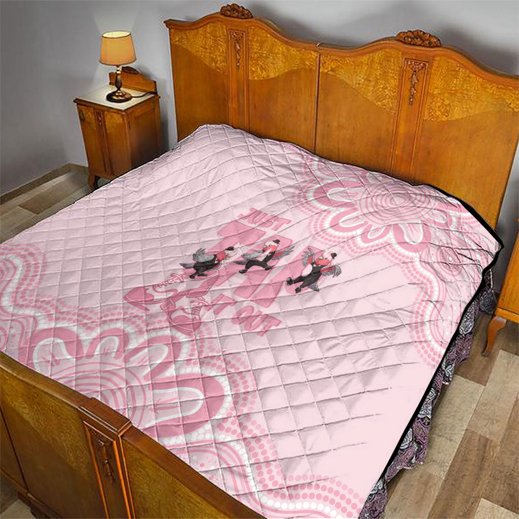 Tap Dance Australia Quilt Pink Galah Just Tap It Out