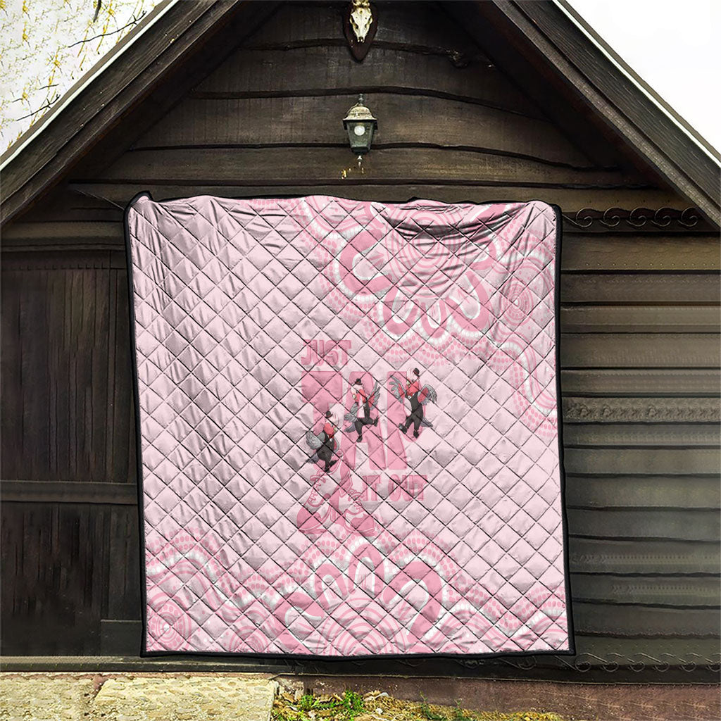 Tap Dance Australia Quilt Pink Galah Just Tap It Out