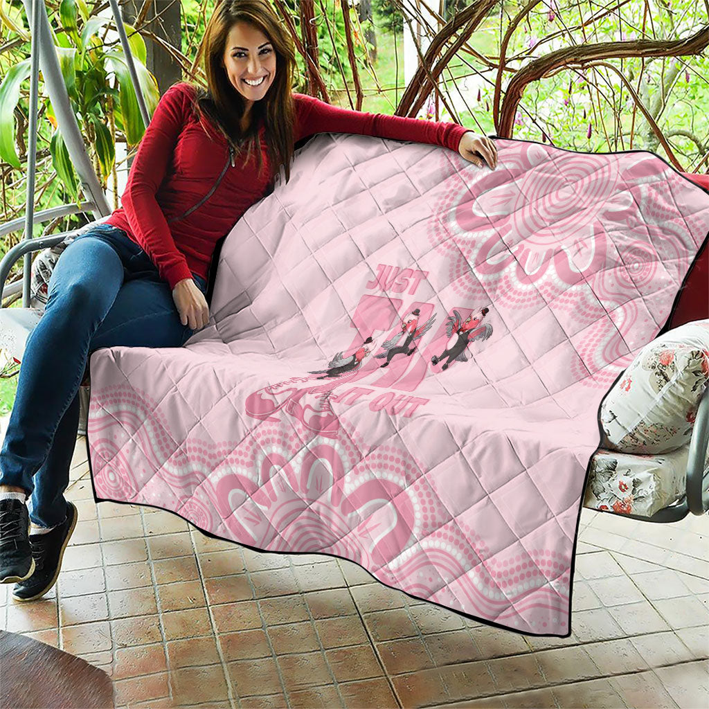 Tap Dance Australia Quilt Pink Galah Just Tap It Out