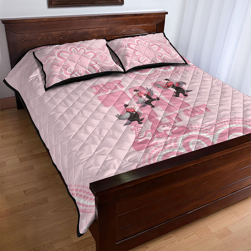 Tap Dance Australia Quilt Bed Set Pink Galah Just Tap It Out