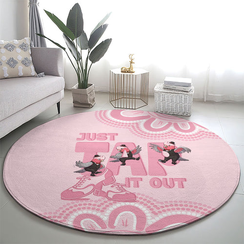 Tap Dance Australia Round Carpet Pink Galah Just Tap It Out