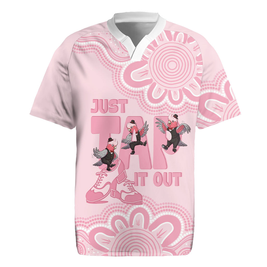 Tap Dance Australia Rugby Jersey Pink Galah Just Tap It Out