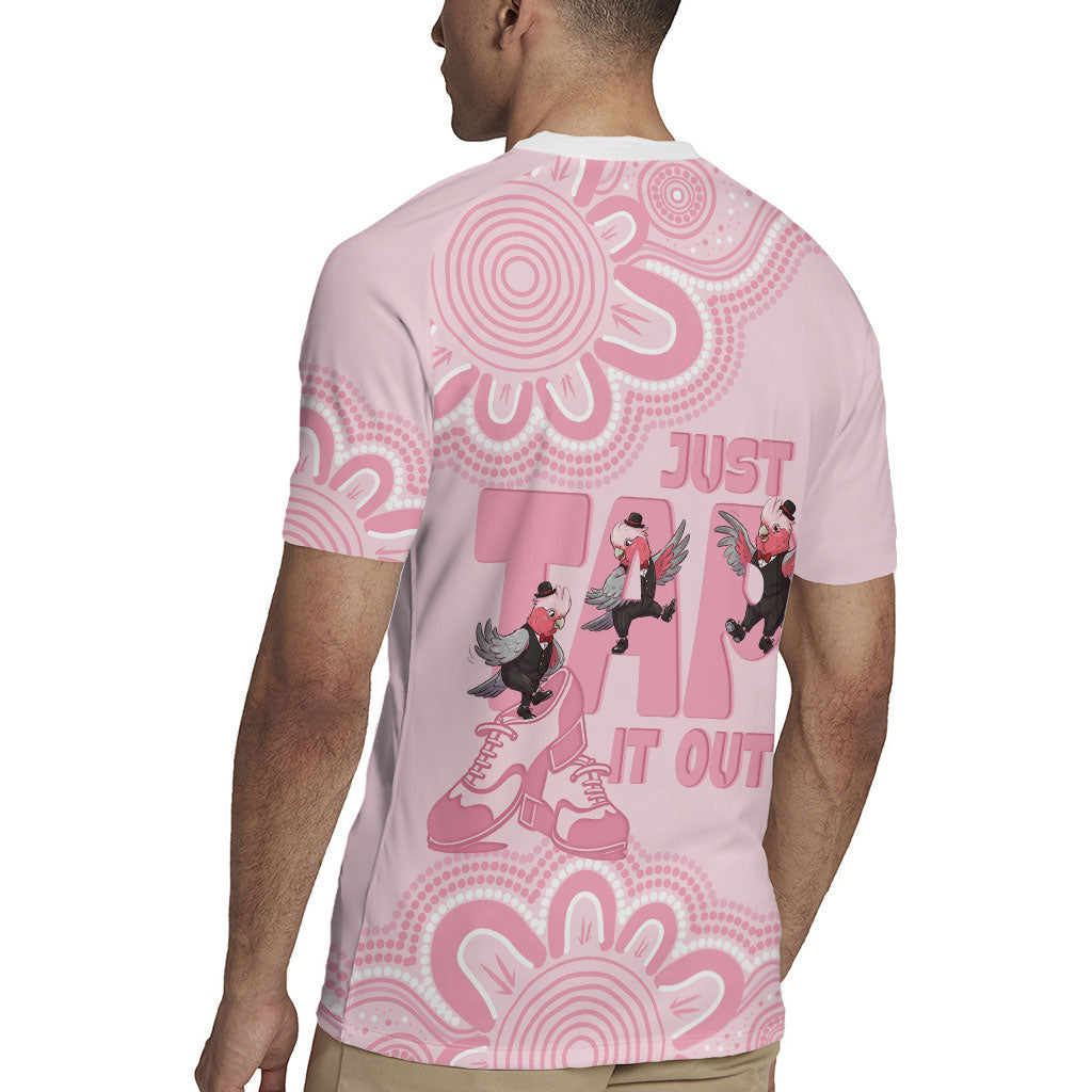 Tap Dance Australia Rugby Jersey Pink Galah Just Tap It Out