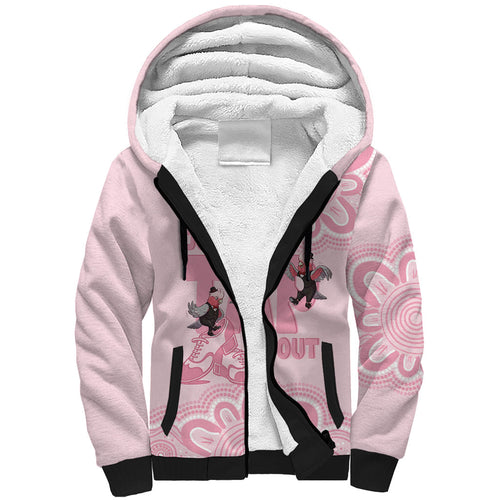 Tap Dance Australia Sherpa Hoodie Pink Galah Just Tap It Out
