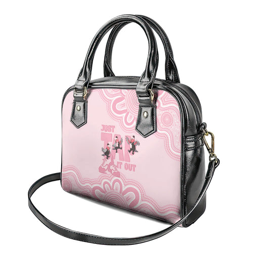Tap Dance Australia Shoulder Handbag Pink Galah Just Tap It Out