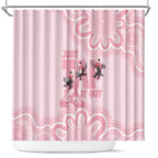 Tap Dance Australia Shower Curtain Pink Galah Just Tap It Out