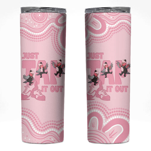 Tap Dance Australia Skinny Tumbler Pink Galah Just Tap It Out