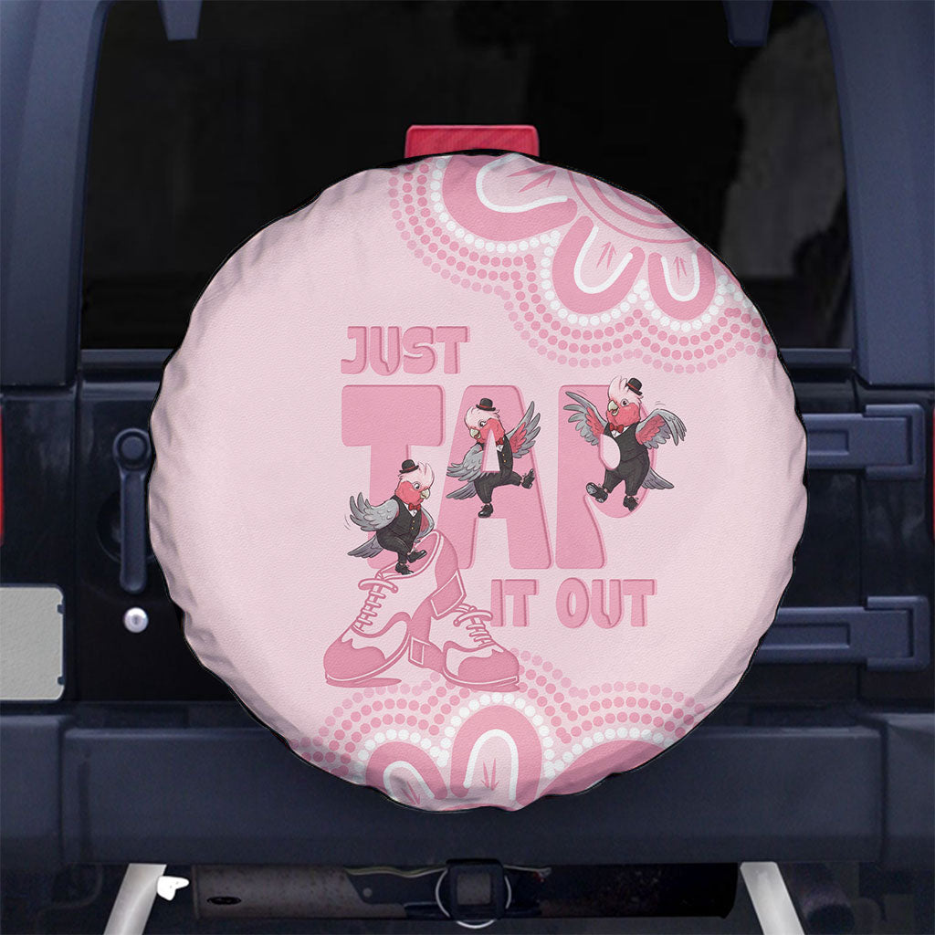 Tap Dance Australia Spare Tire Cover Pink Galah Just Tap It Out