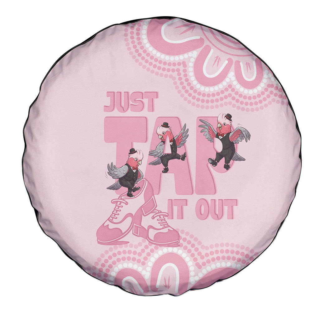 Tap Dance Australia Spare Tire Cover Pink Galah Just Tap It Out