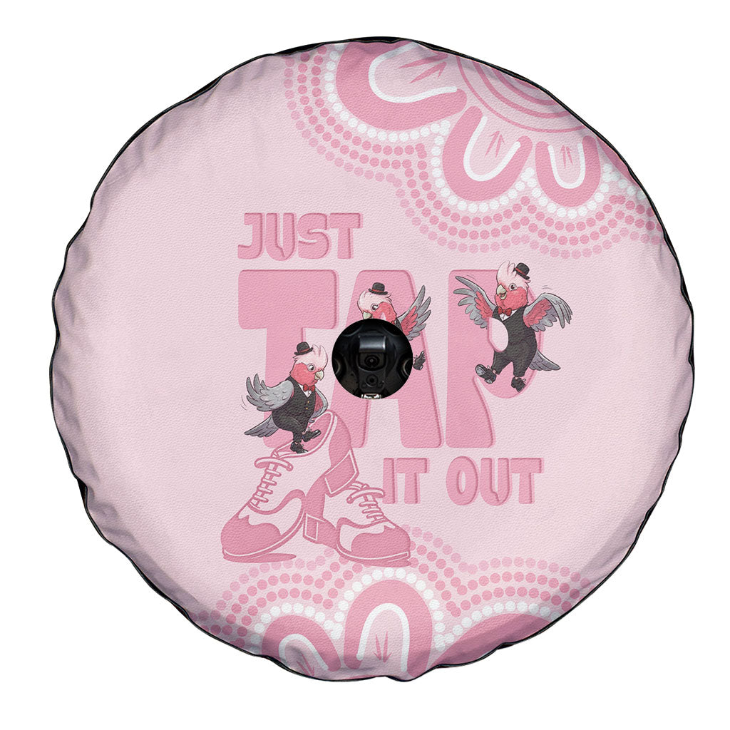 Tap Dance Australia Spare Tire Cover Pink Galah Just Tap It Out