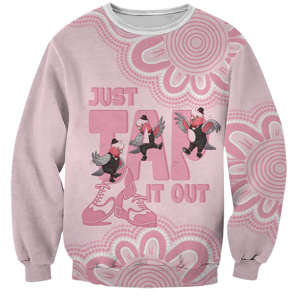 Tap Dance Australia Sweatshirt Pink Galah Just Tap It Out