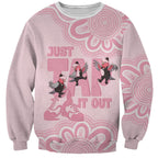 Tap Dance Australia Sweatshirt Pink Galah Just Tap It Out