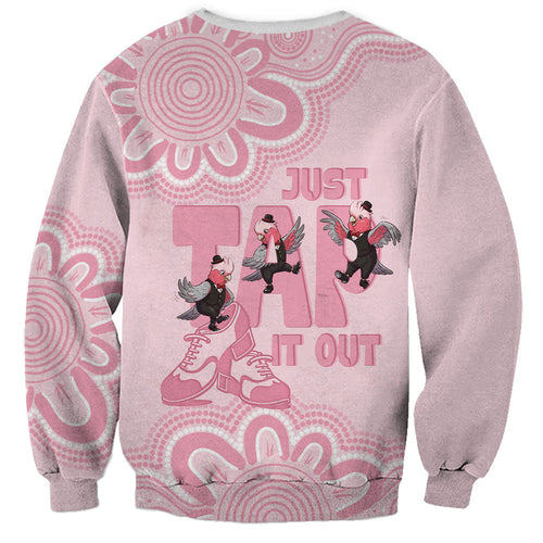 Tap Dance Australia Sweatshirt Pink Galah Just Tap It Out