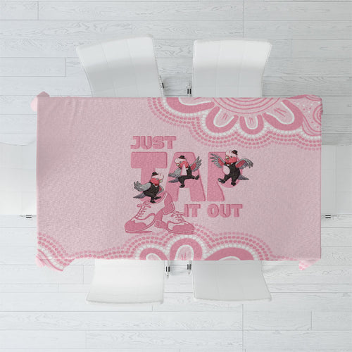 Tap Dance Australia Tablecloth Pink Galah Just Tap It Out