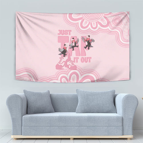 Tap Dance Australia Tapestry Pink Galah Just Tap It Out