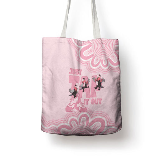 Tap Dance Australia Tote Bag Pink Galah Just Tap It Out