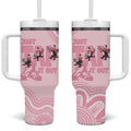 Tap Dance Australia Tumbler With Handle Pink Galah Just Tap It Out