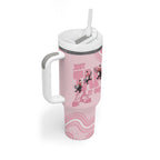Tap Dance Australia Tumbler With Handle Pink Galah Just Tap It Out