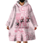 Tap Dance Australia Wearable Blanket Hoodie Pink Galah Just Tap It Out