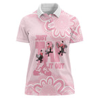Tap Dance Australia Women Polo Shirt Pink Galah Just Tap It Out