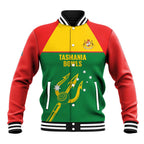 Custom Tasmania Bowls Australia Baseball Jacket Go Tasmanian Tridents - Aussie Hoodie