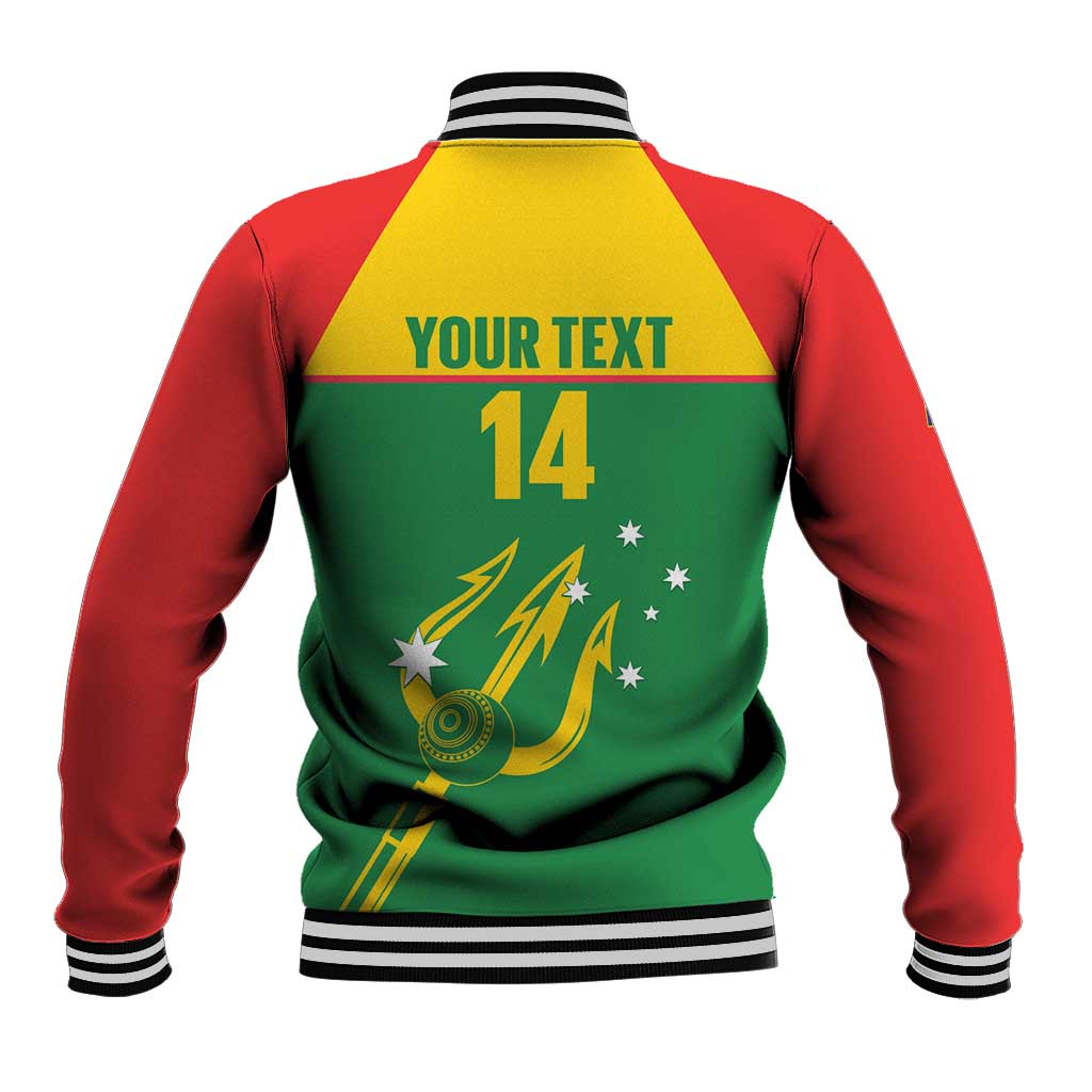 Custom Tasmania Bowls Australia Baseball Jacket Go Tasmanian Tridents - Aussie Hoodie