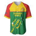 Custom Tasmania Bowls Australia Baseball Jersey Go Tasmanian Tridents - Aussie Hoodie