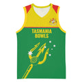 Custom Tasmania Bowls Australia Basketball Jersey Go Tasmanian Tridents - Aussie Hoodie