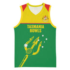 Custom Tasmania Bowls Australia Basketball Jersey Go Tasmanian Tridents - Aussie Hoodie