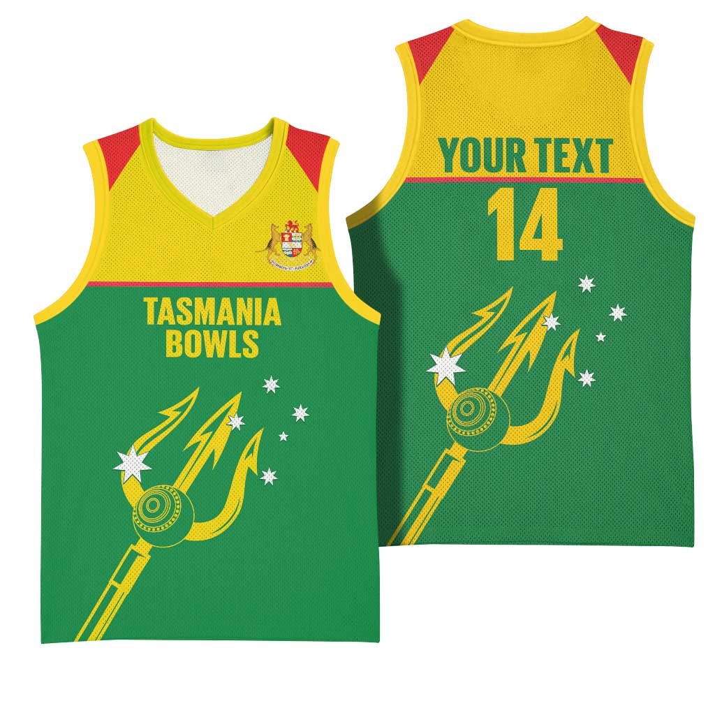 Custom Tasmania Bowls Australia Basketball Jersey Go Tasmanian Tridents - Aussie Hoodie